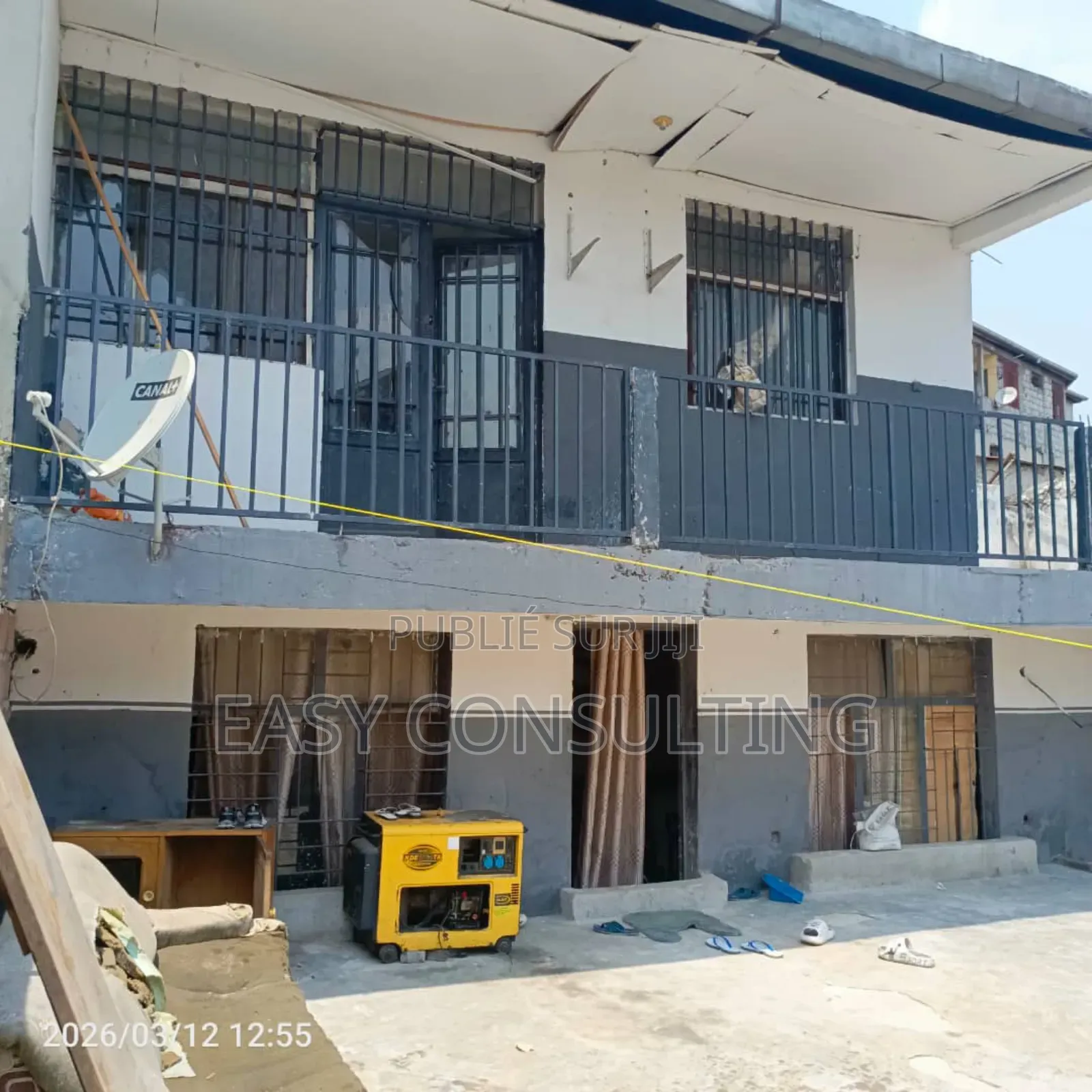 2chbre Villa dans 1 Ère Rue Funa, Limete à Vendre