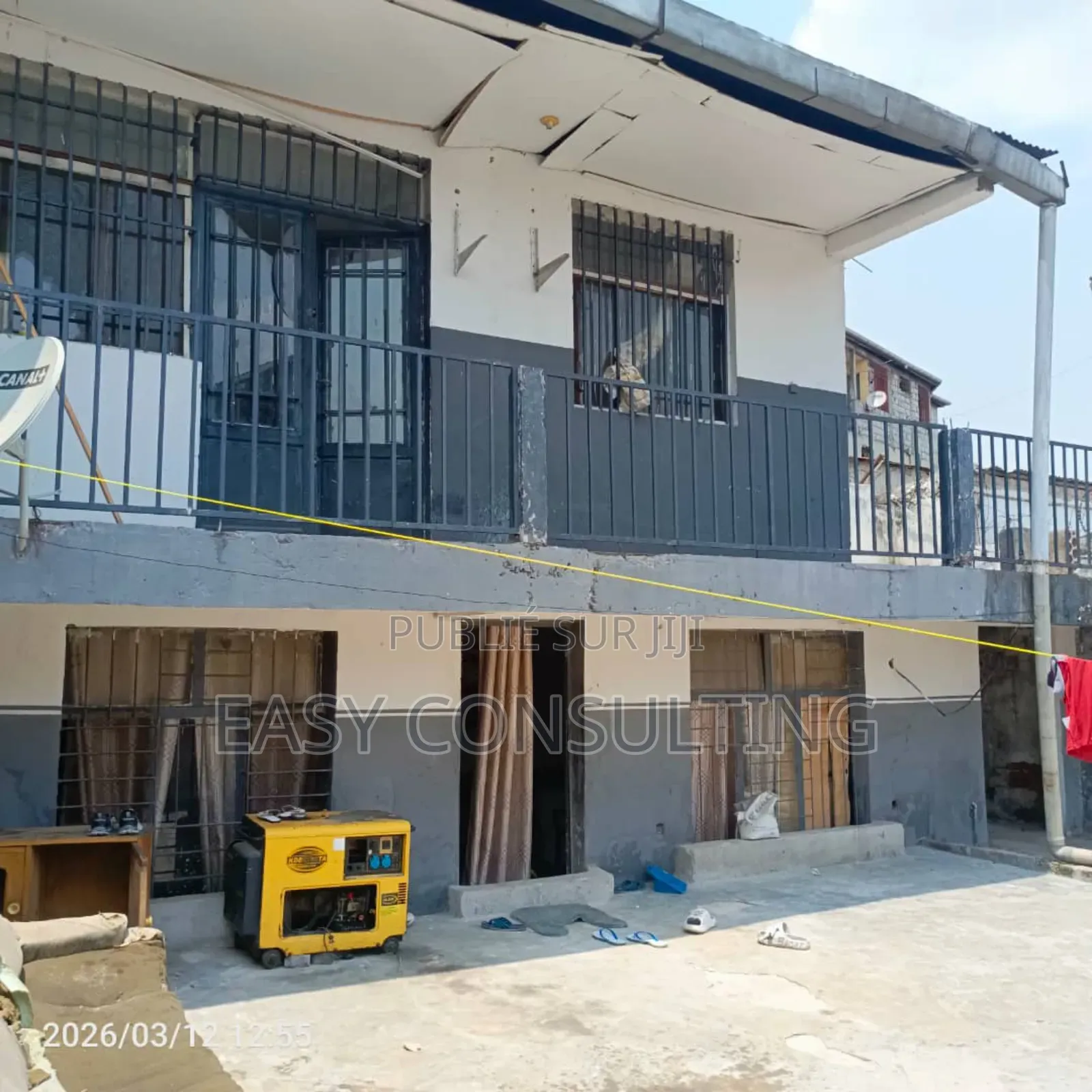 2chbre Villa dans 1 Ère Rue Funa, Limete à Vendre