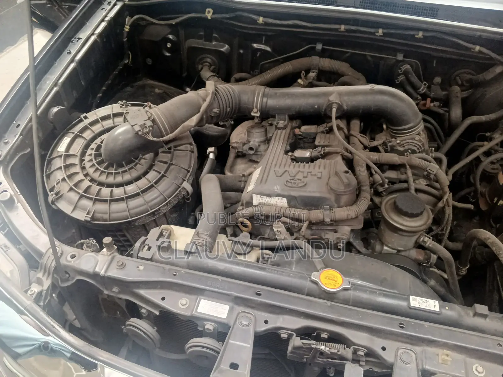 Toyota Fortuner 2014 Noir