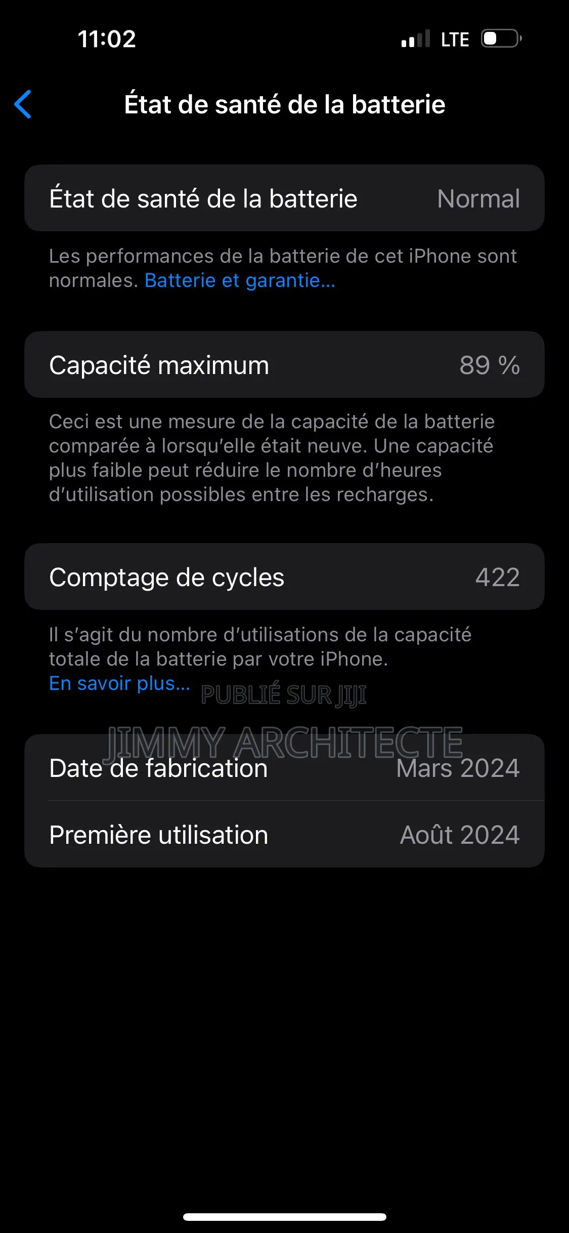 Nouveau Apple iPhone 15 Pro Max 256 GB Gris