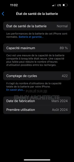 Nouveau Apple iPhone 15 Pro Max 256 GB Gris