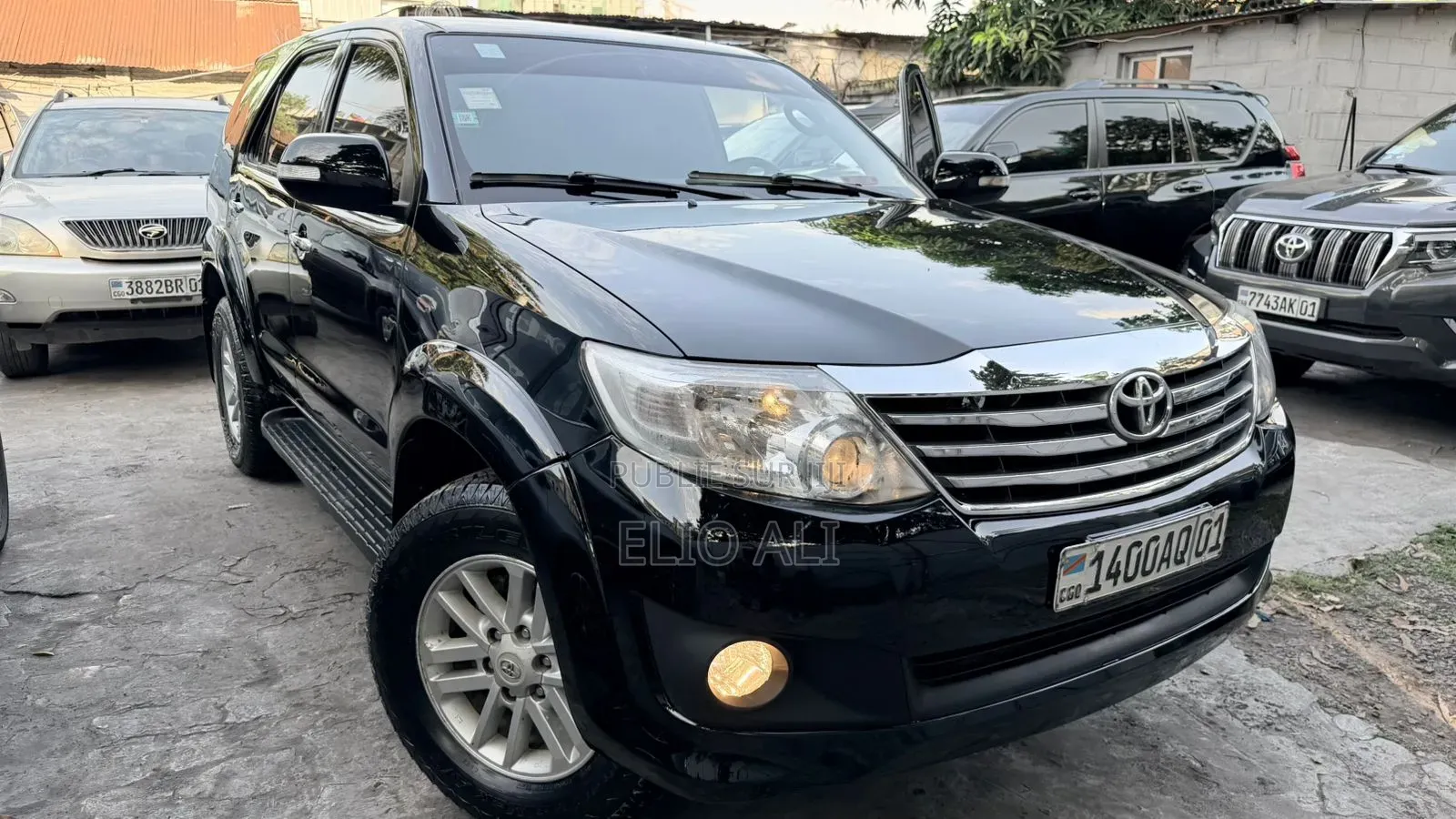 Toyota Fortuner 2015 Noir