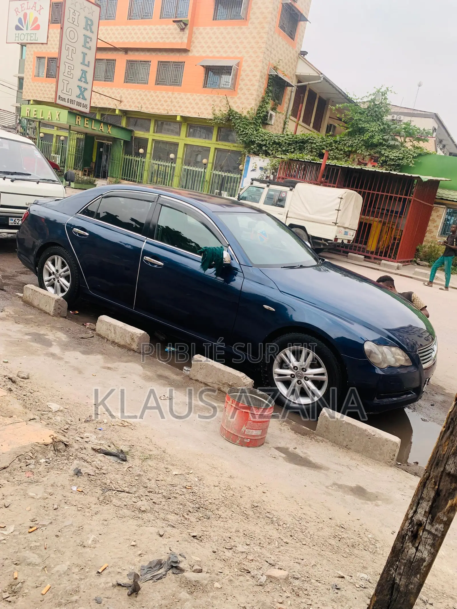 Toyota Mark X 2.5 AWD 2007 Bleu