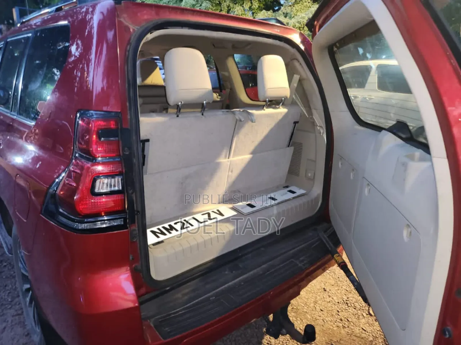 Toyota Land Cruiser Prado 2020 Rouge