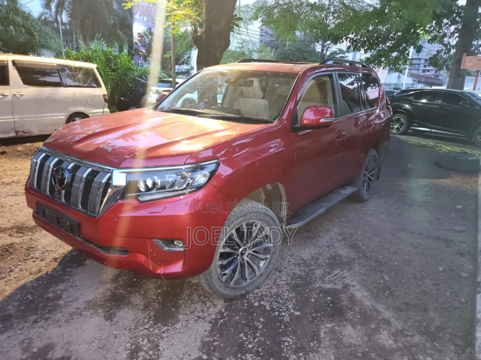 Toyota Land Cruiser Prado 2020 Rouge