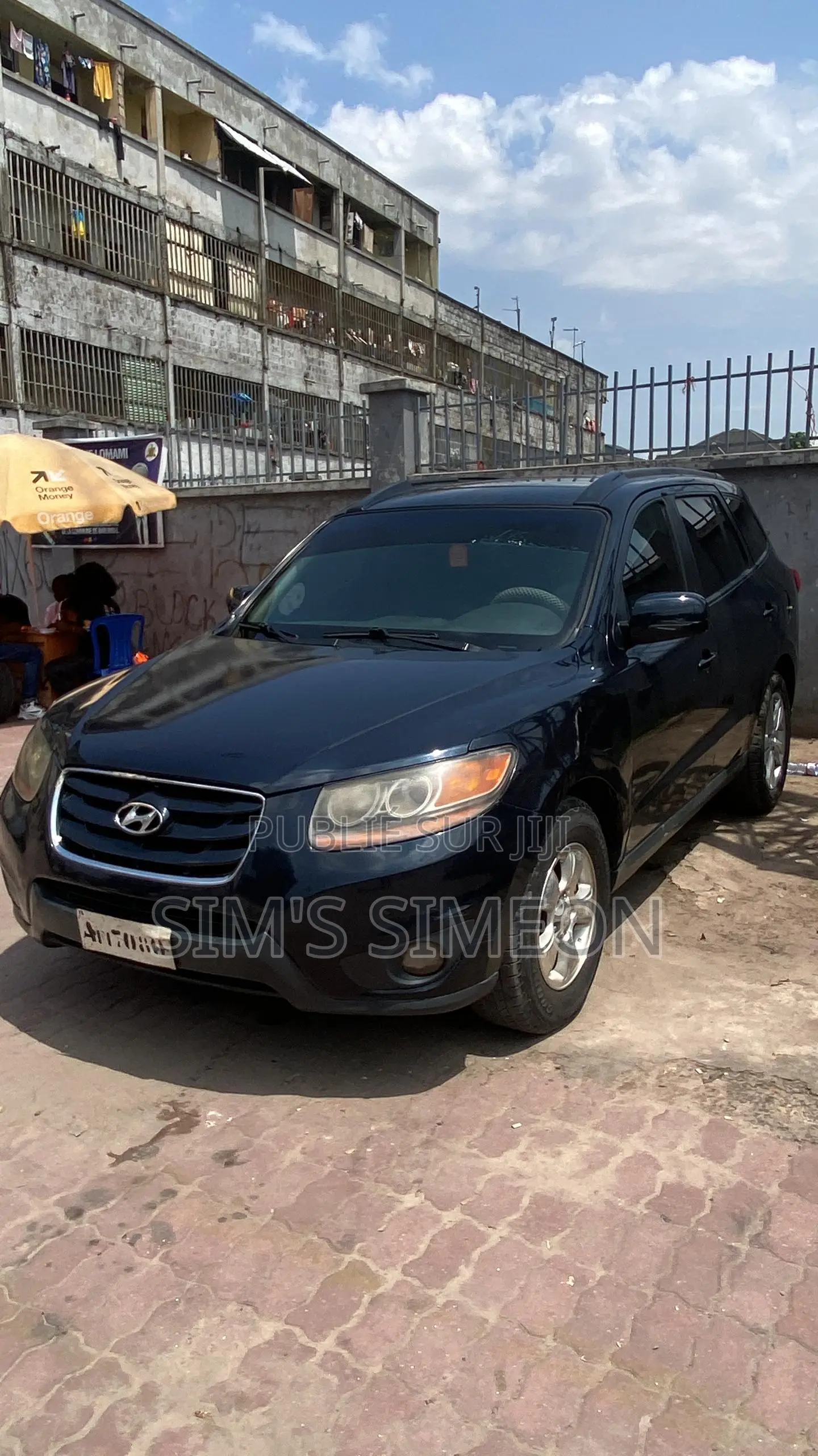 Hyundai Santa Fe 2010 Bleu
