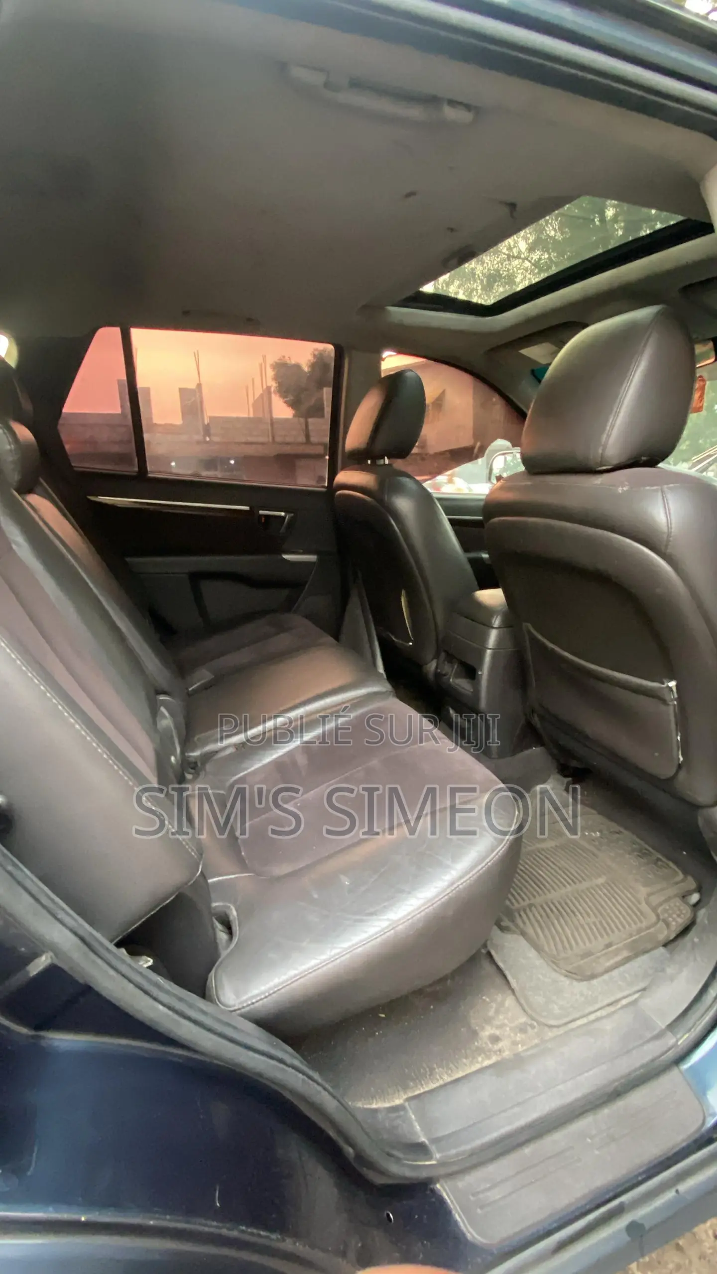Hyundai Santa Fe 2010 Bleu
