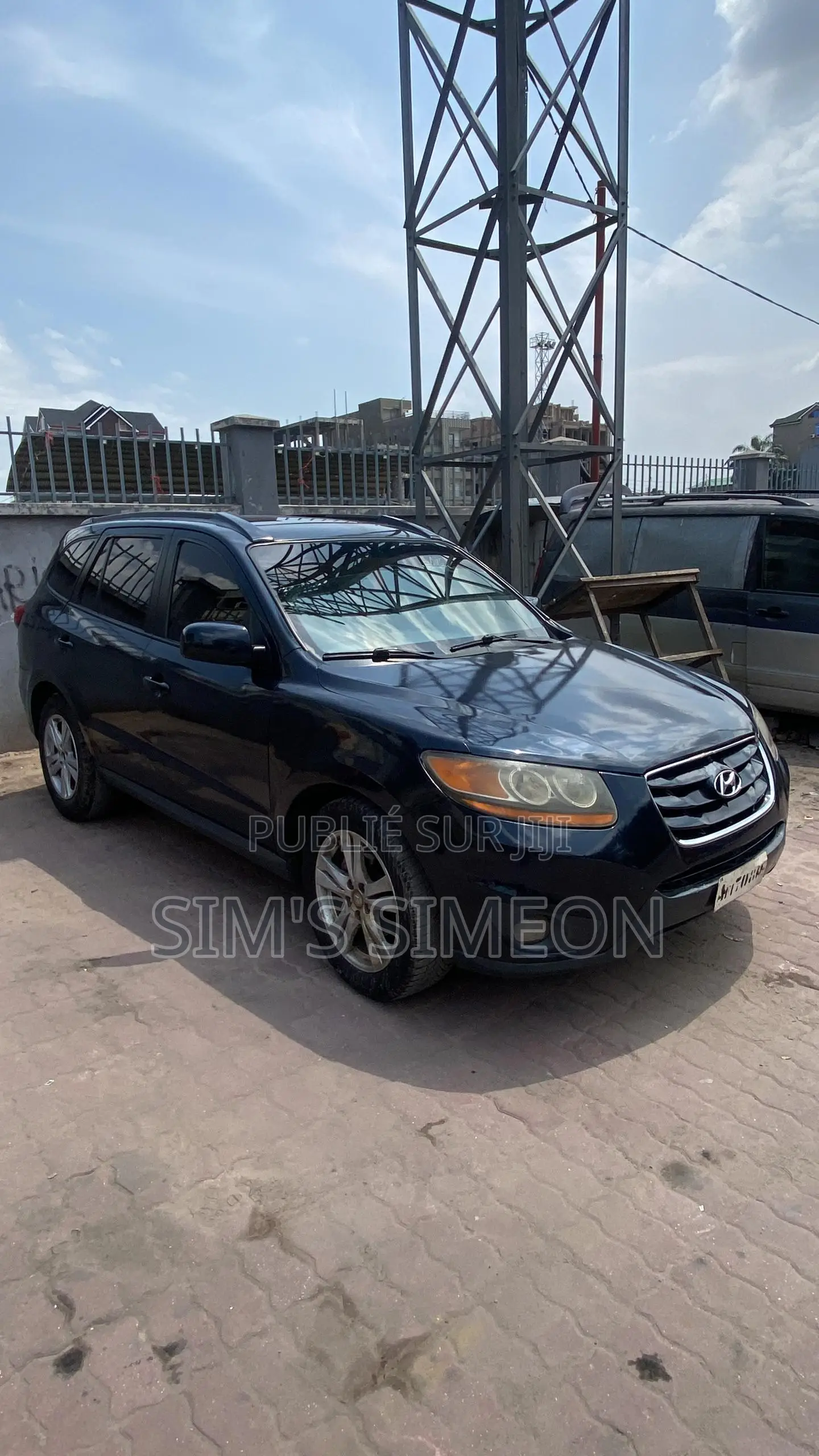 Hyundai Santa Fe 2010 Bleu