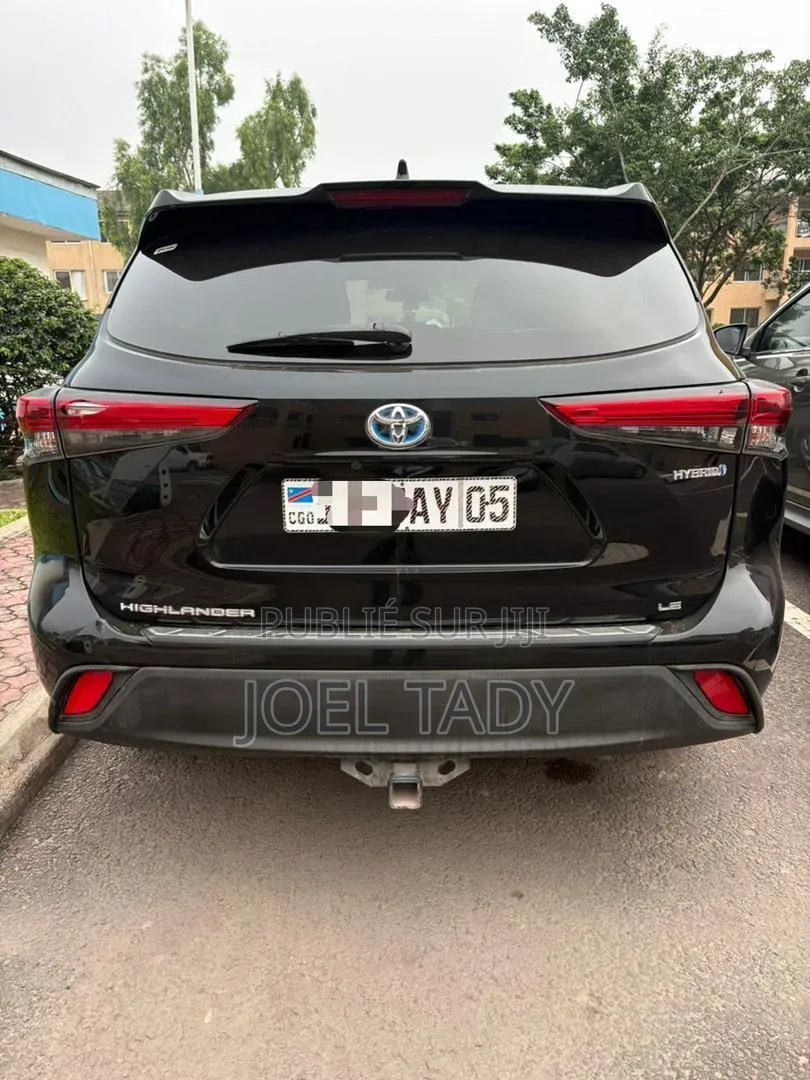 Toyota Highlander Hybrid 2022 Bourgogne