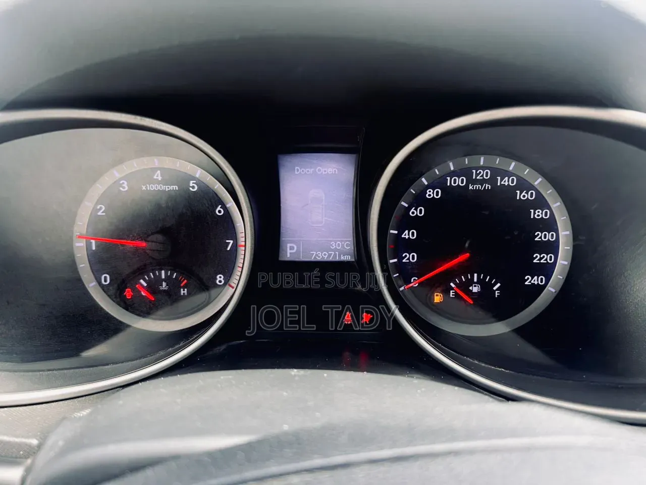 Hyundai Santa Fe 2017 Bleu