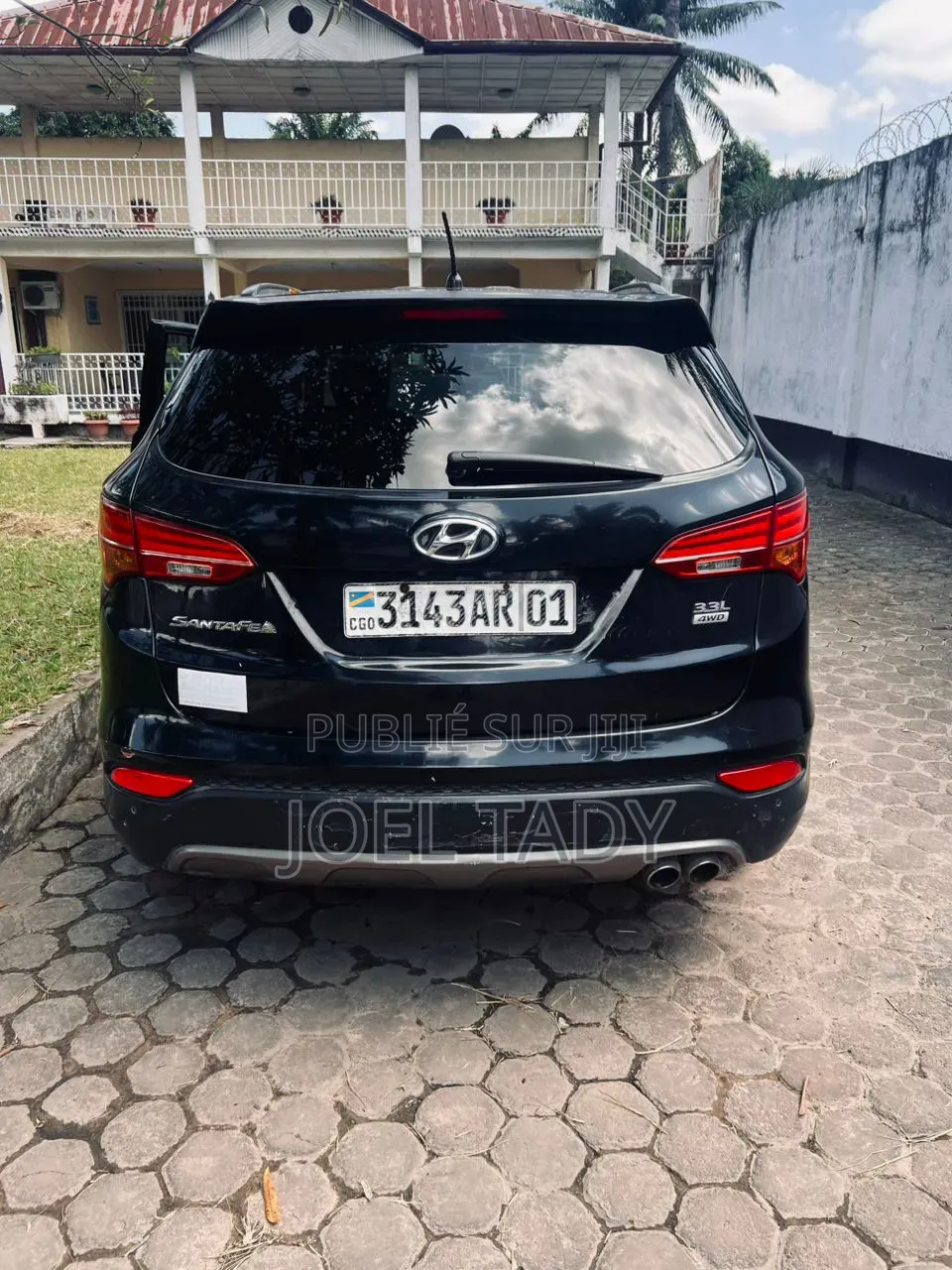 Hyundai Santa Fe 2017 Bleu