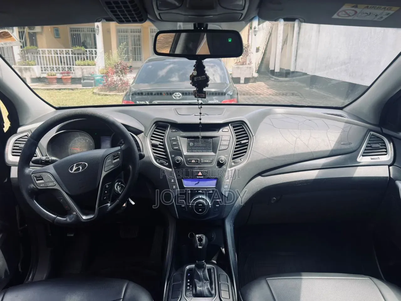 Hyundai Santa Fe 2017 Bleu
