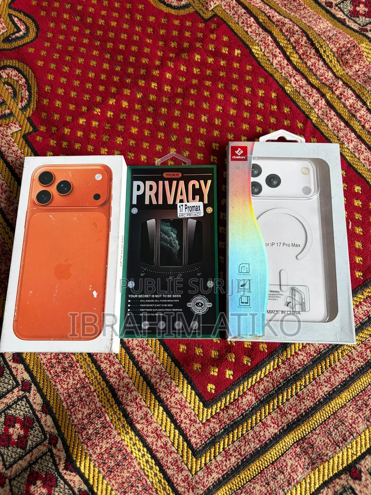 Nouveau Apple iPhone 17 Pro Max 512 GB Orange