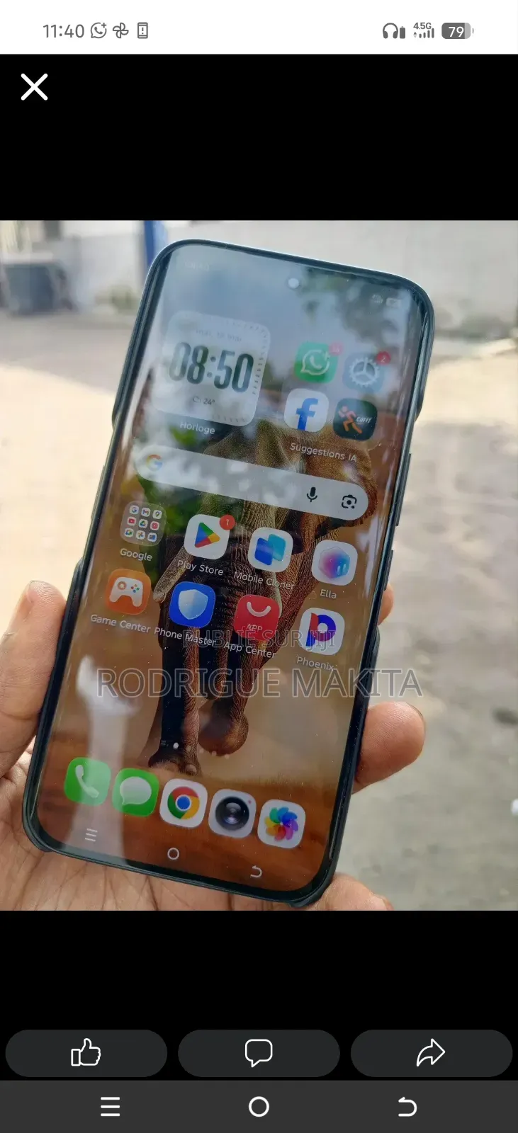 Nouveau Tecno Camon 50 Pro 256 GB Gris
