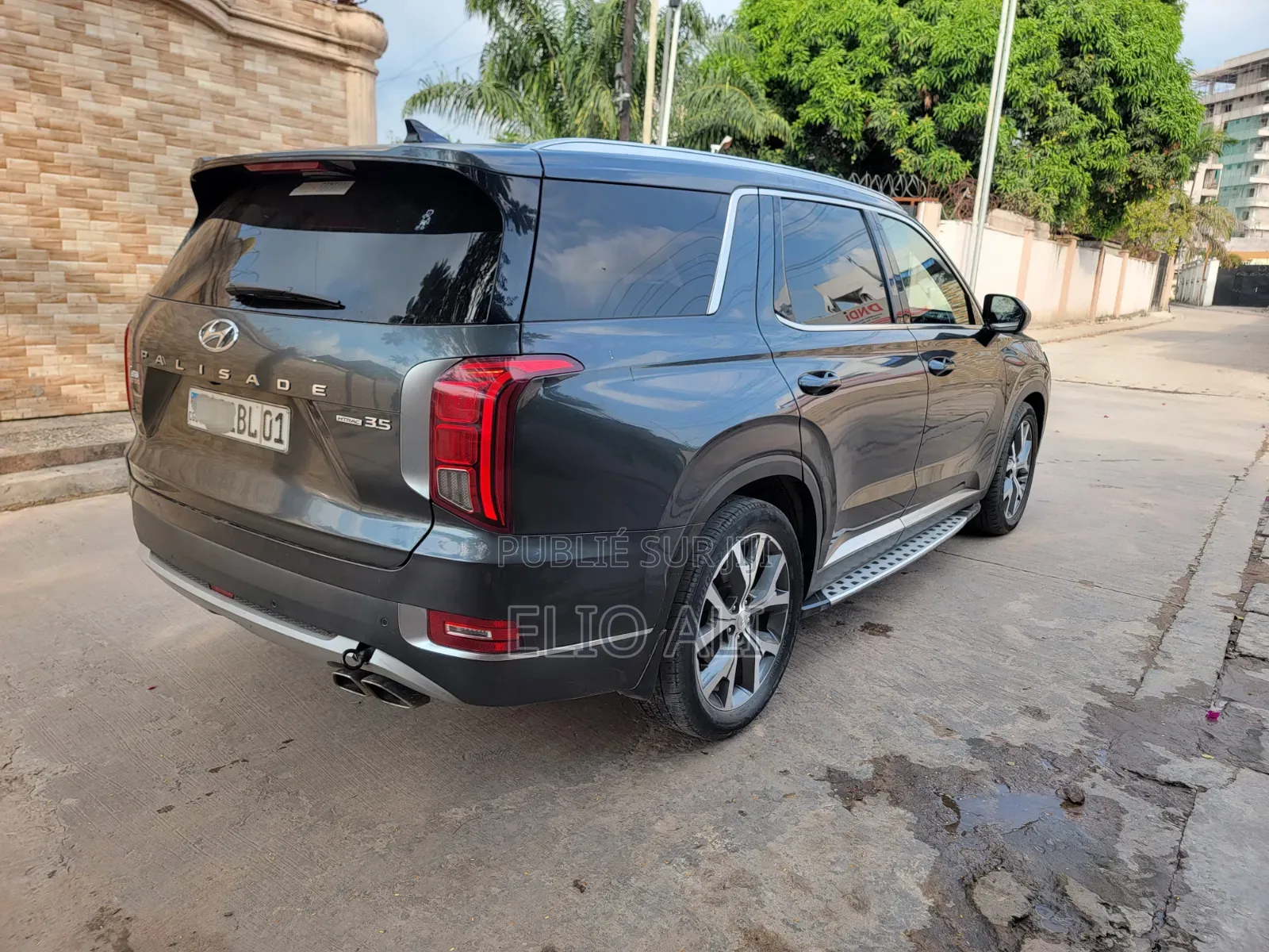 Hyundai Palissade Limited 2022 Gris