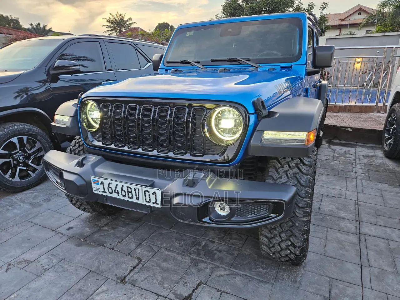 Nouveau Jeep Wrangler Willys 4 Door 4x4 2024 Bleu