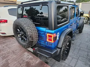 Nouveau Jeep Wrangler Willys 4 Door 4x4 2024 Bleu