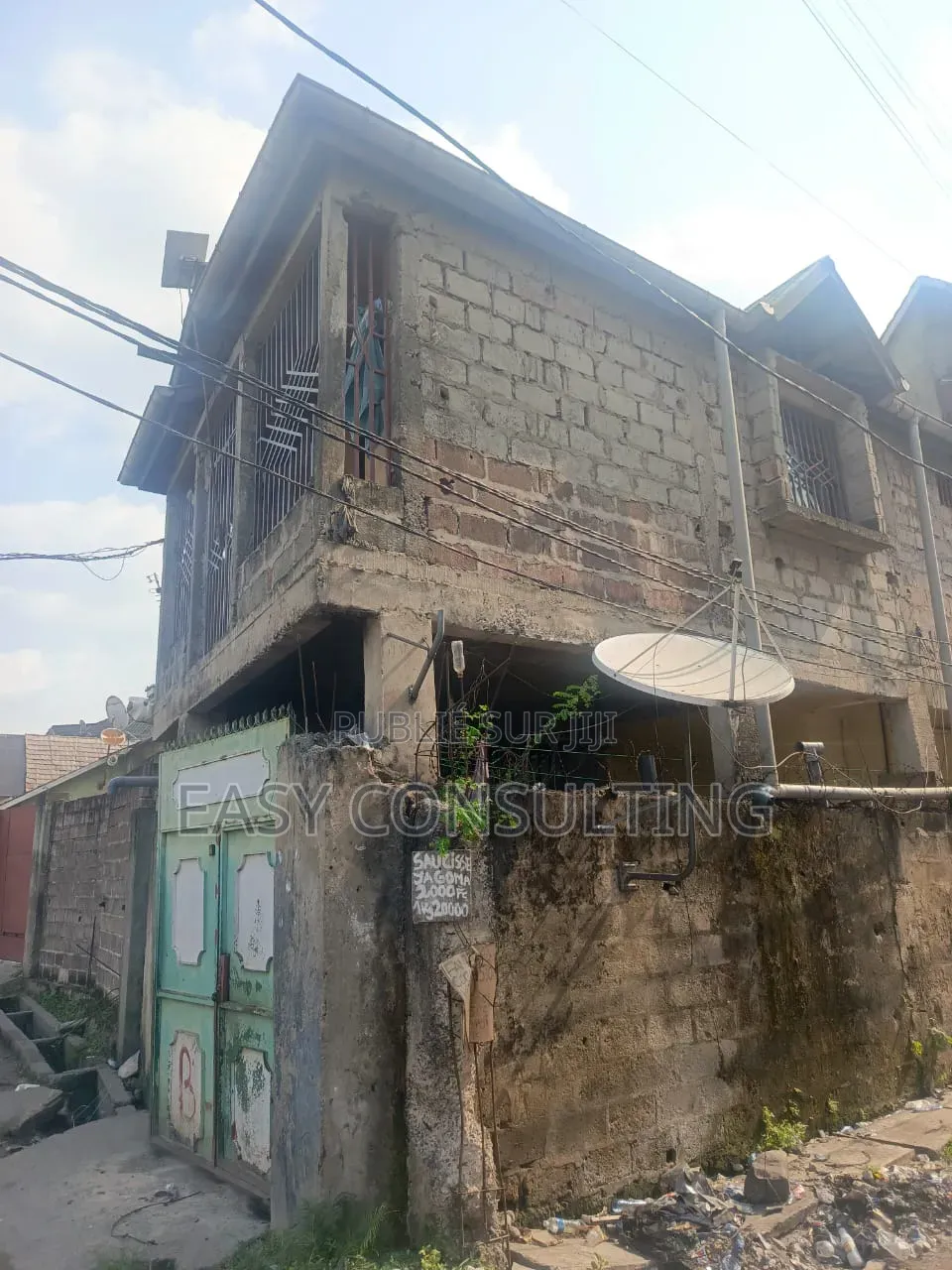 2chbre Villa dans 1 Ère Rue Industriel, Lemba à Vendre