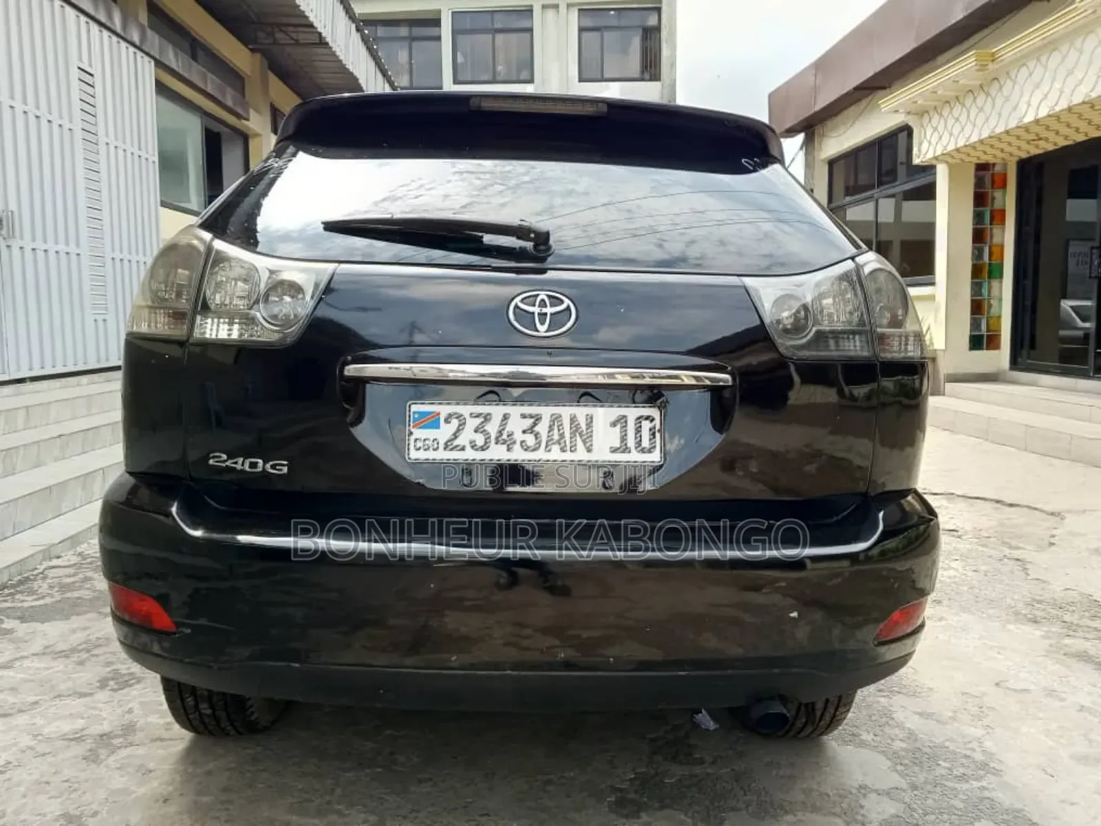 Toyota Harrier 2.0 4WD 2019 Noir