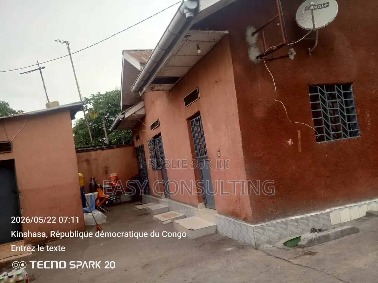 2chbre Villa dans Terre Jaune, Nsele à Vendre