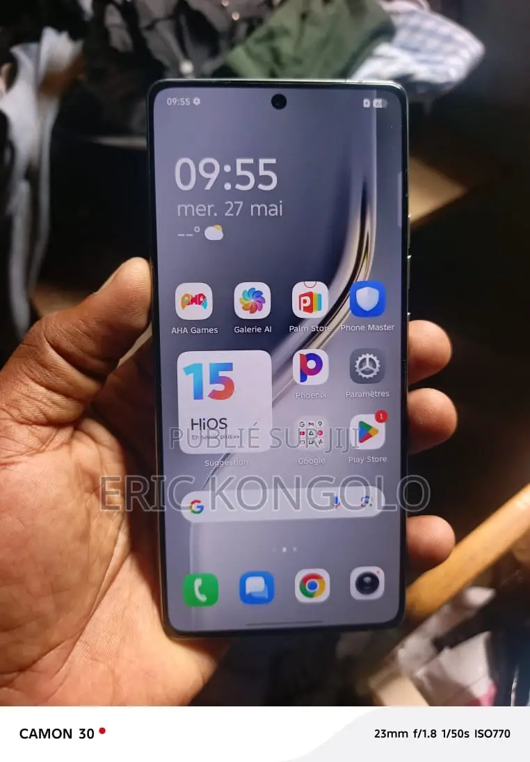Tecno Camon 40 Pro 5G 256 GB Gris
