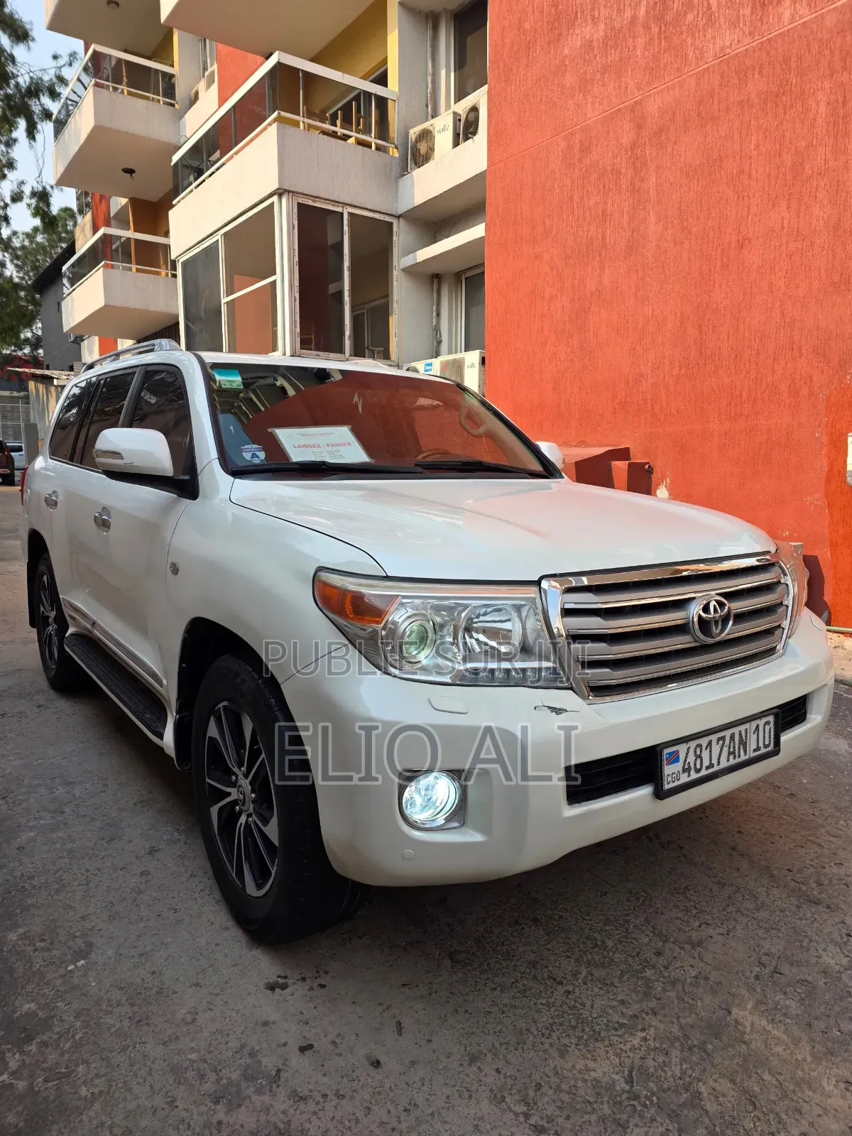 Toyota Land Cruiser 4.5 V8 GXR 2014 Blanc