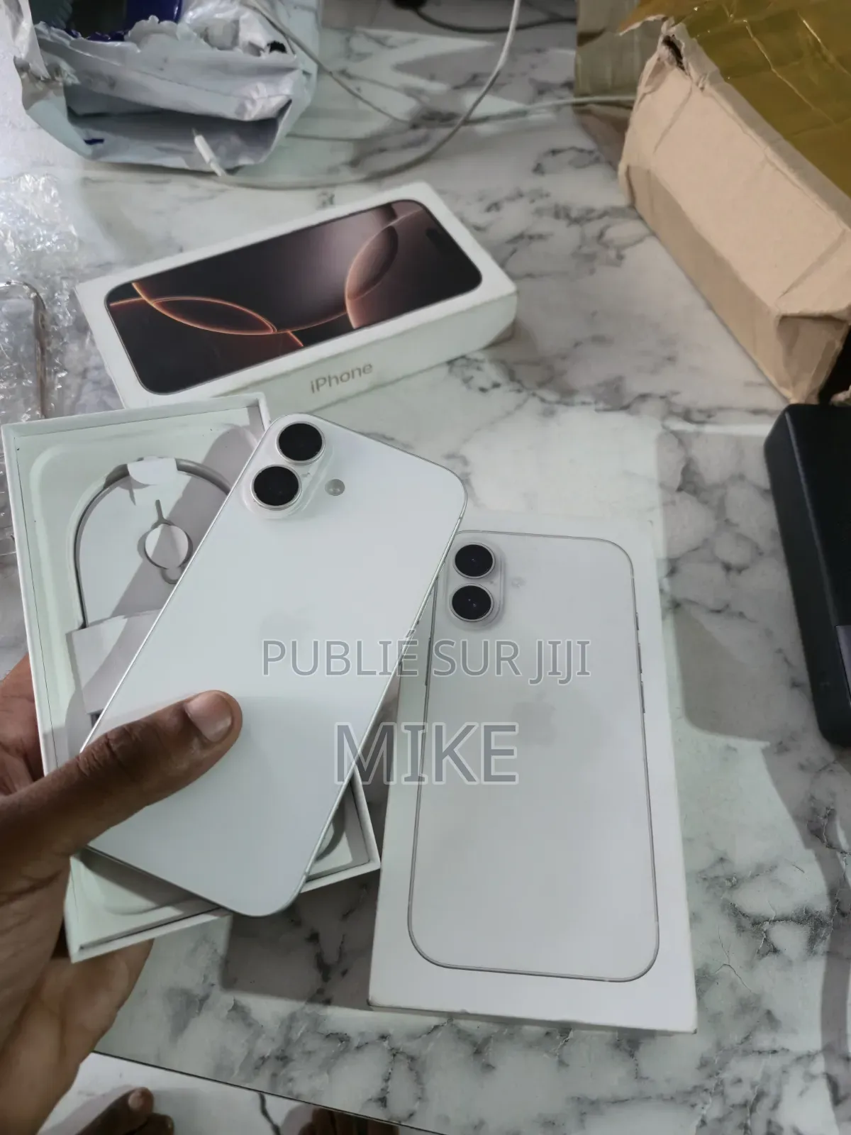 Nouveau Apple iPhone 16 128 GB Blanc