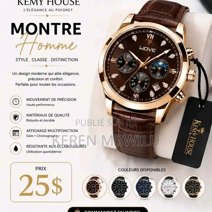 Montre Homme Responsable