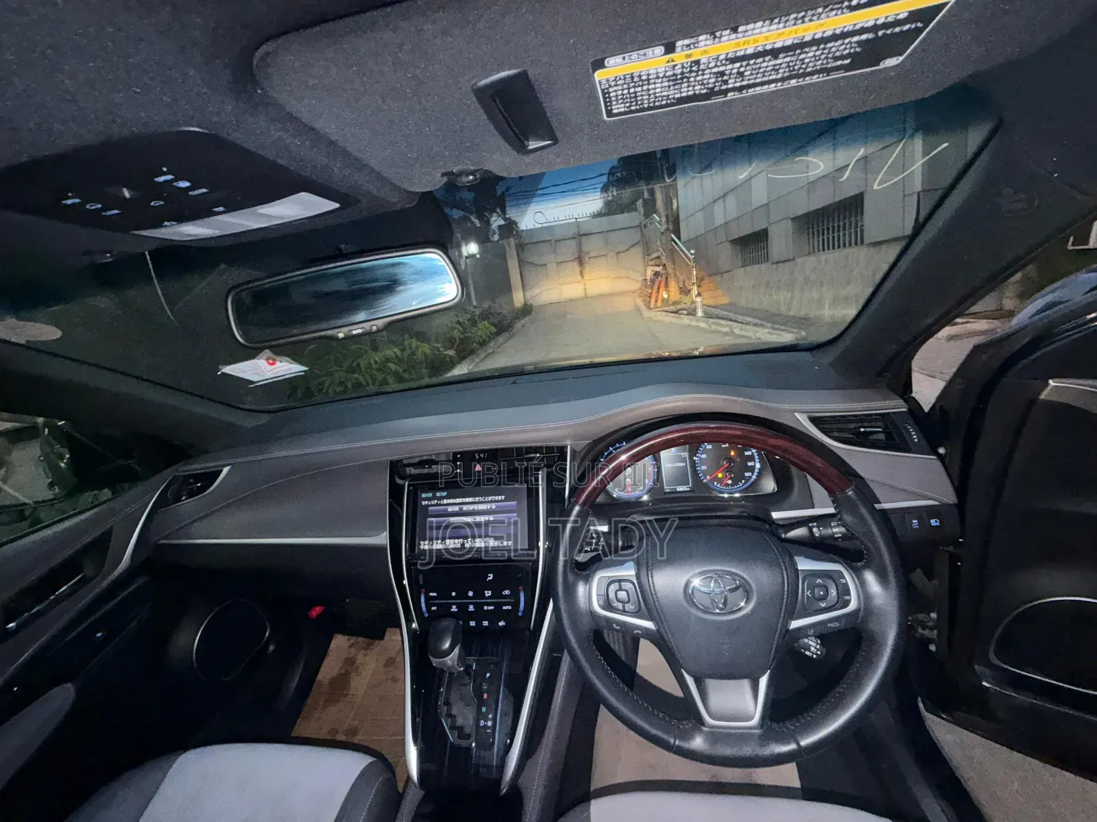 Toyota Harrier Progress 2019 Blanc