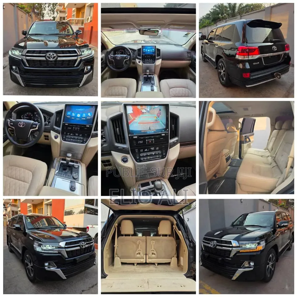 Toyota Land Cruiser 4.5 V8 GXR 2020 Noir
