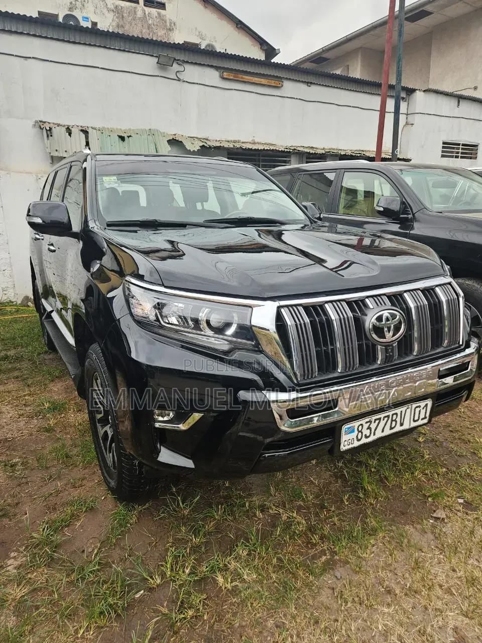 Nouveau Toyota Land Cruiser Prado 2023 Noir