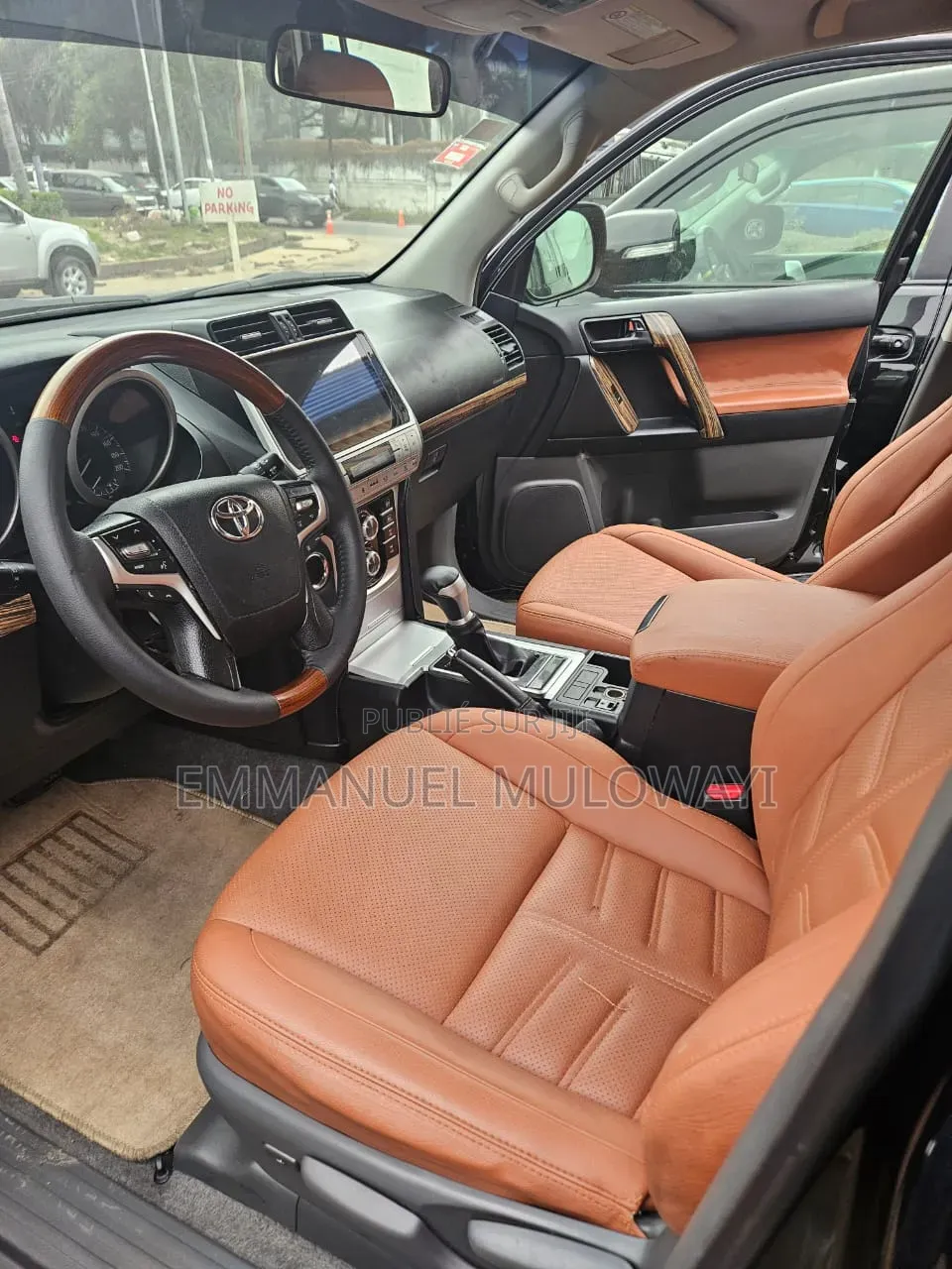 Nouveau Toyota Land Cruiser Prado 2023 Noir