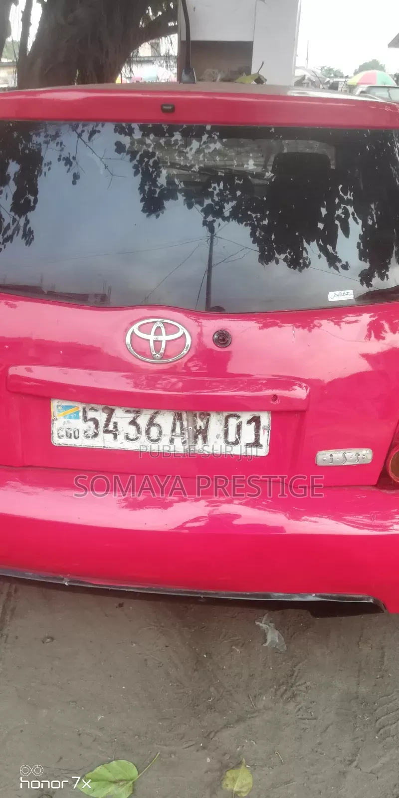 Toyota IST 2016 Rouge