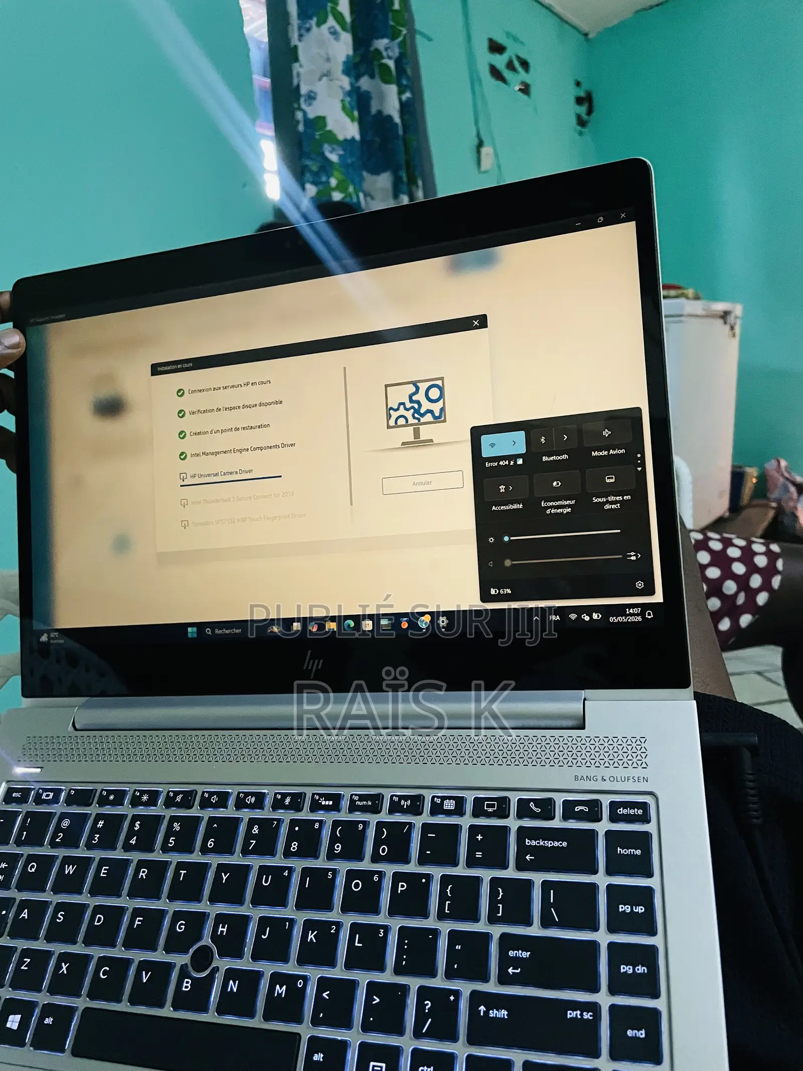 Ordinateur portable HP EliteBook 840 G5 8GB Intel Core i7 SSD 256GB