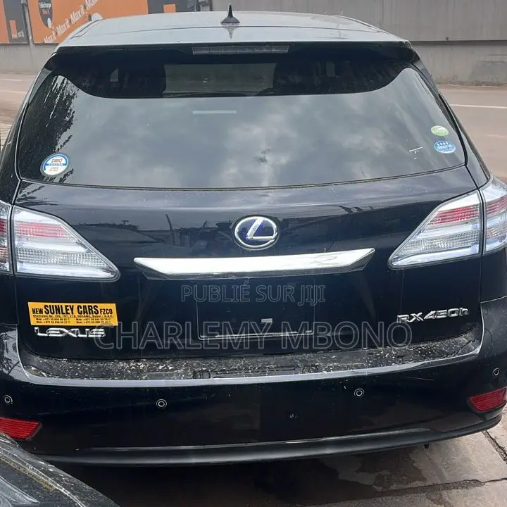 Lexus RX 450h F Sport AWD 2018 Noir
