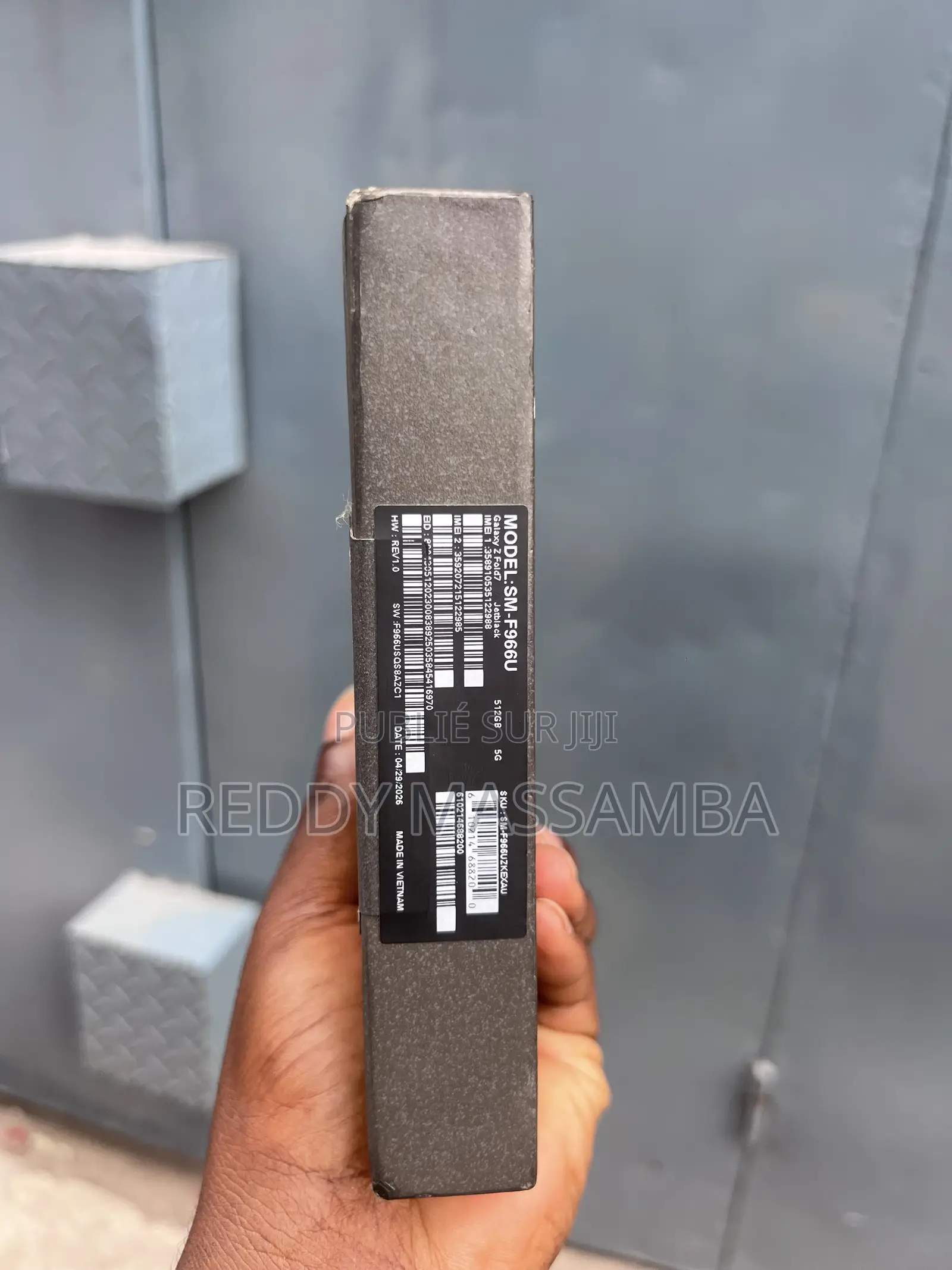 Nouveau Samsung Galaxy Z Fold7 512 GB Noir