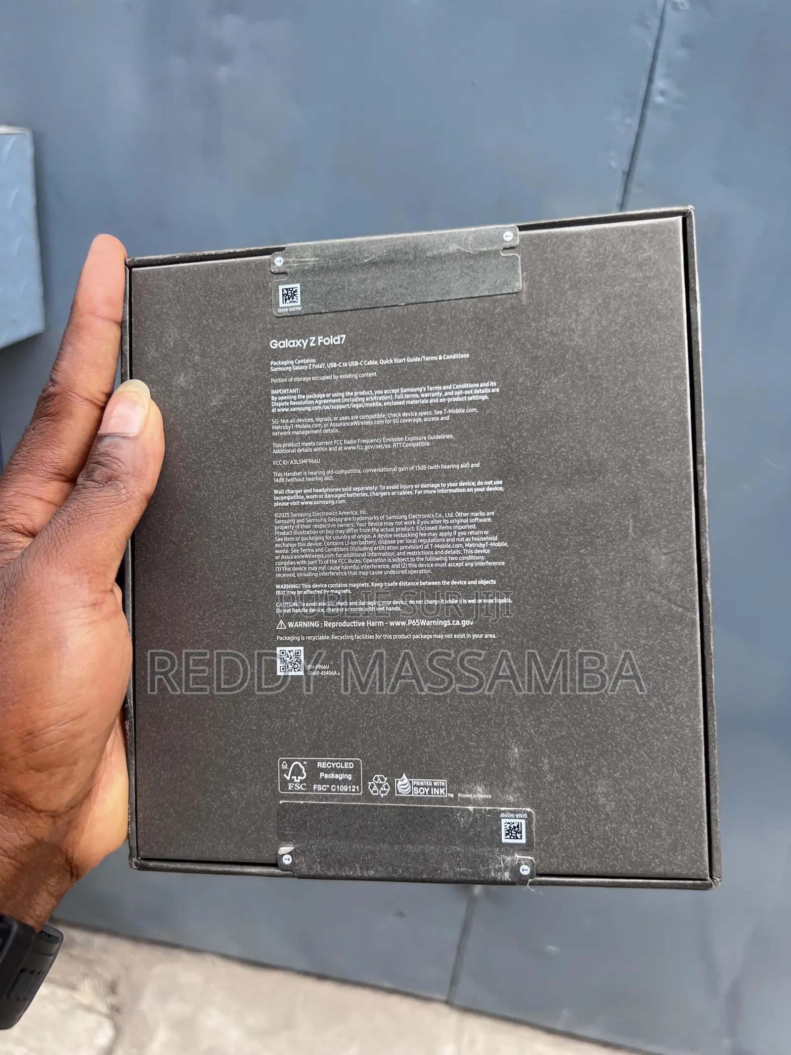 Nouveau Samsung Galaxy Z Fold7 512 GB Noir