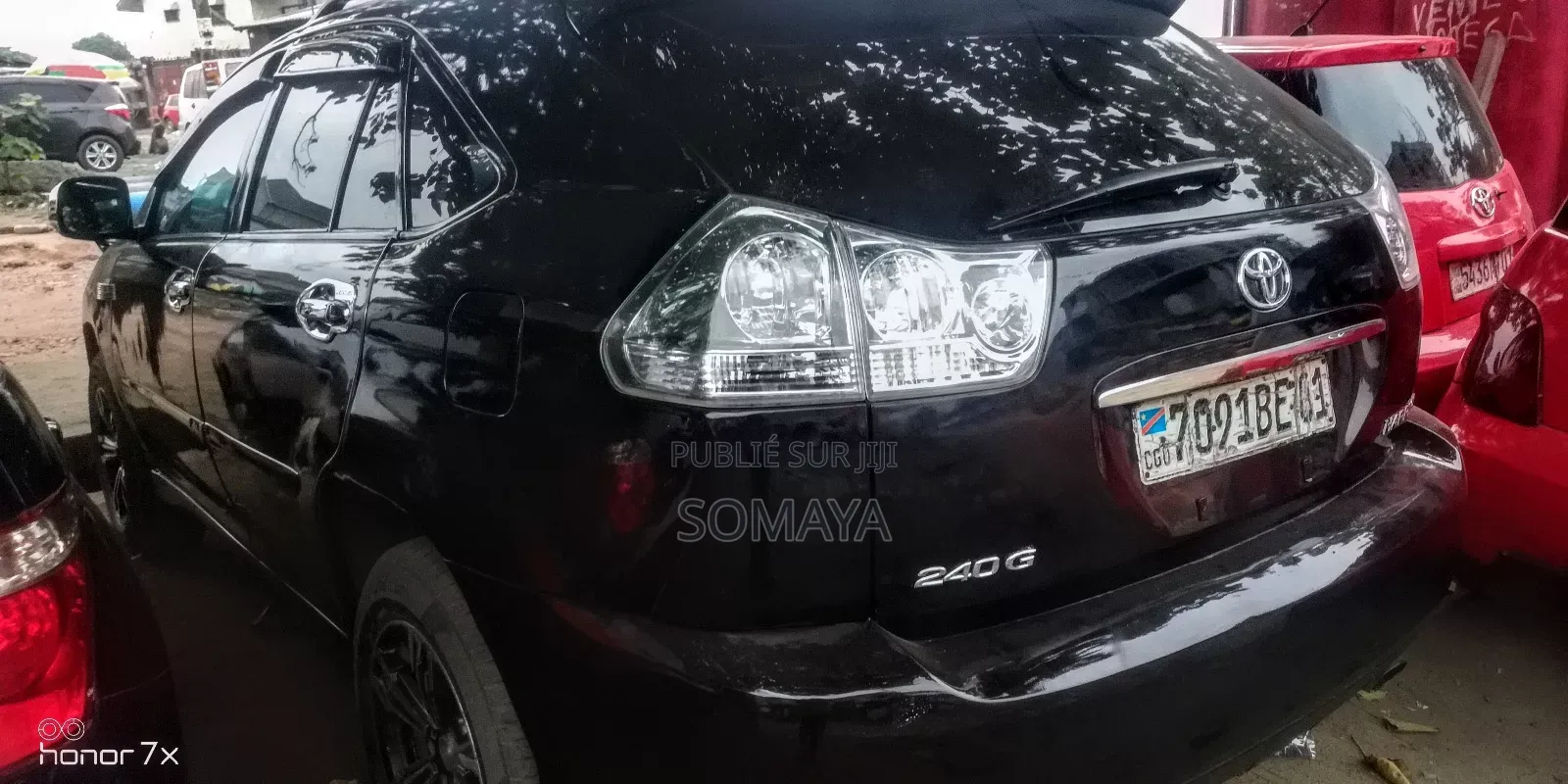 Toyota Harrier 2.4 2008 Noir