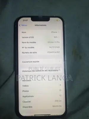 Apple iPhone 14 Pro 256 GB Blanc