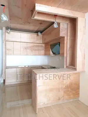 Armoire De Cuisine en Contreplaqué/PVC