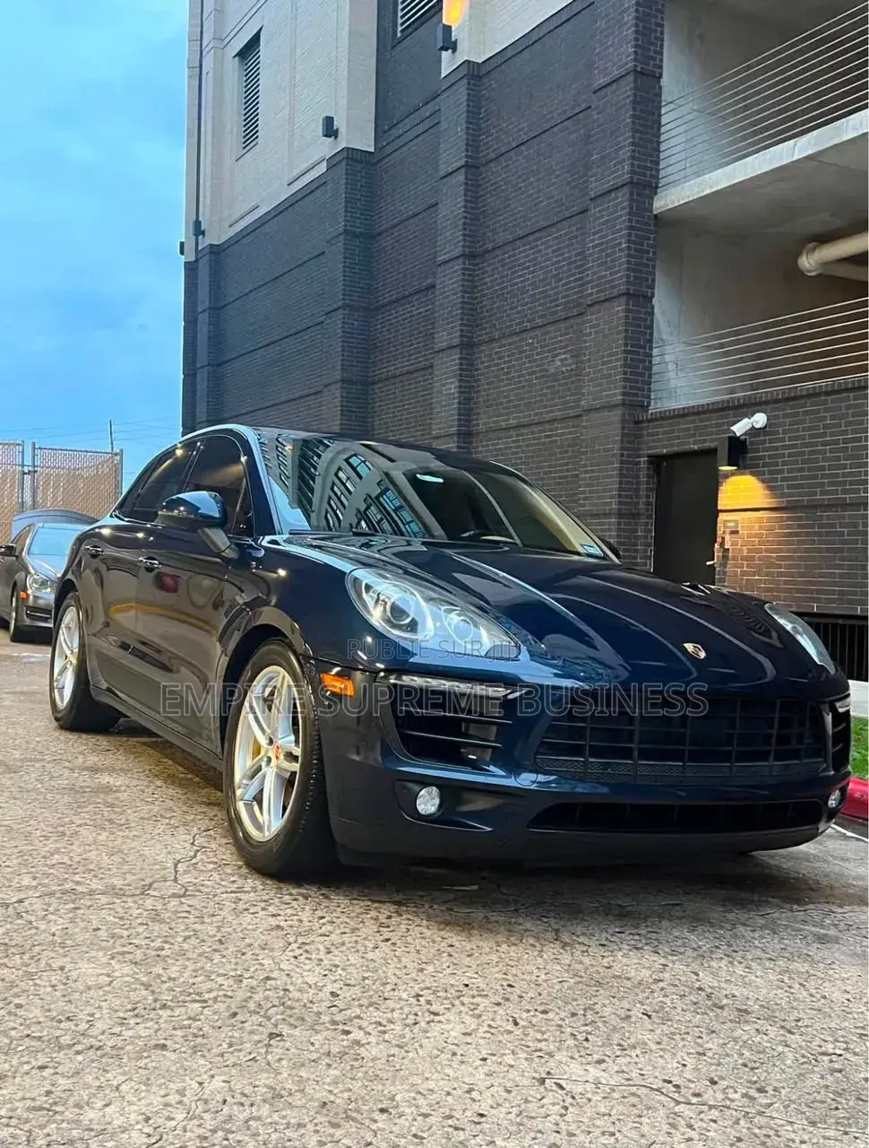 Porsche Macan S 2015 Bleu