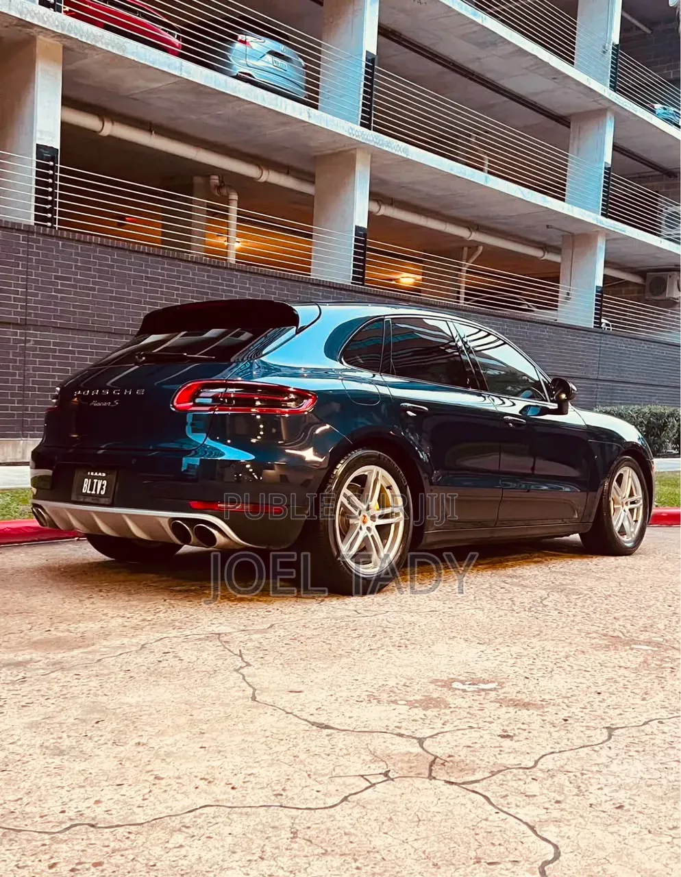 Porsche Macan S 2015 Bleu