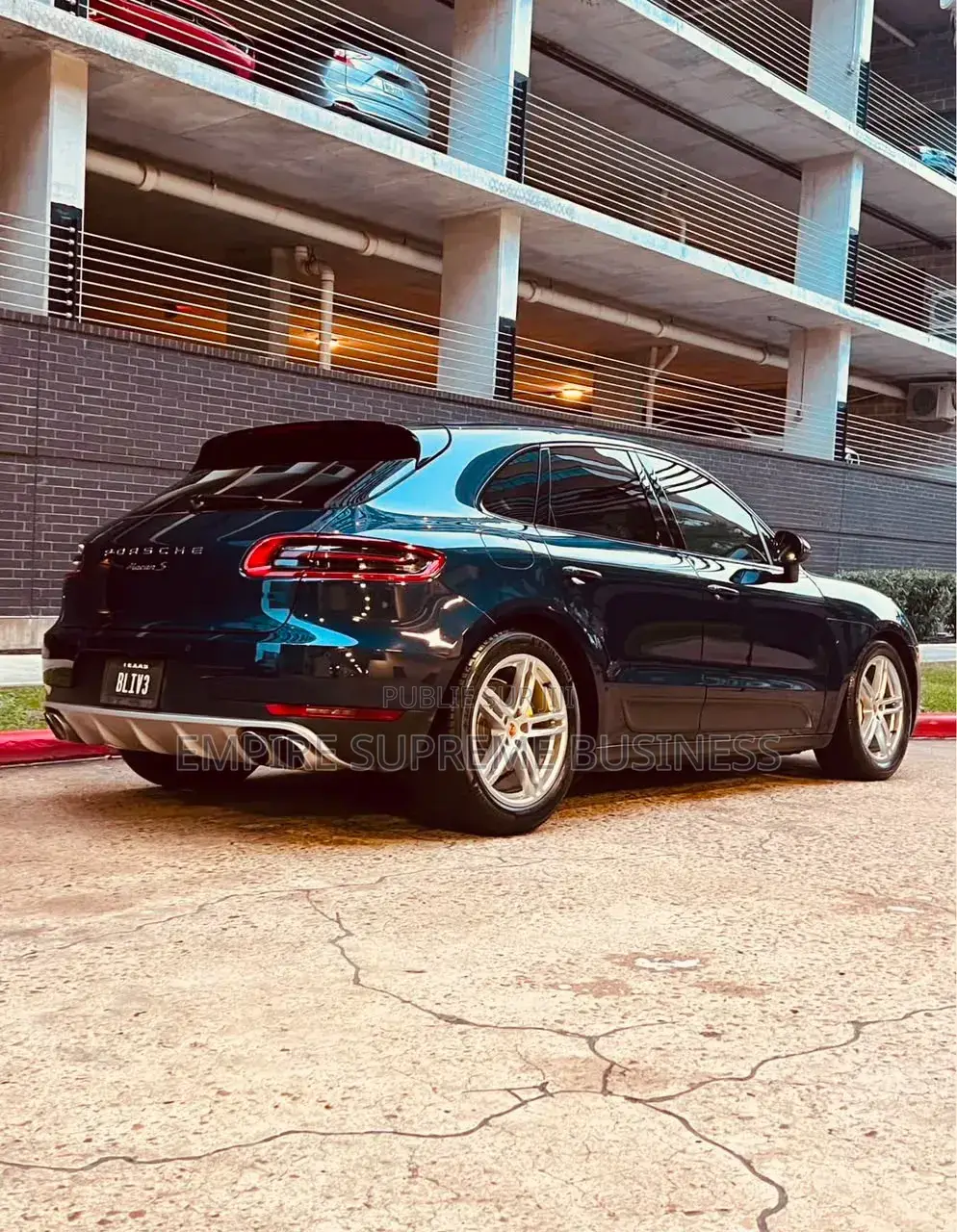 Porsche Macan S 2015 Bleu