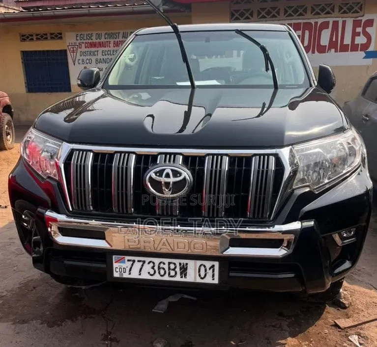 Toyota Land Cruiser Prado 2018 Noir
