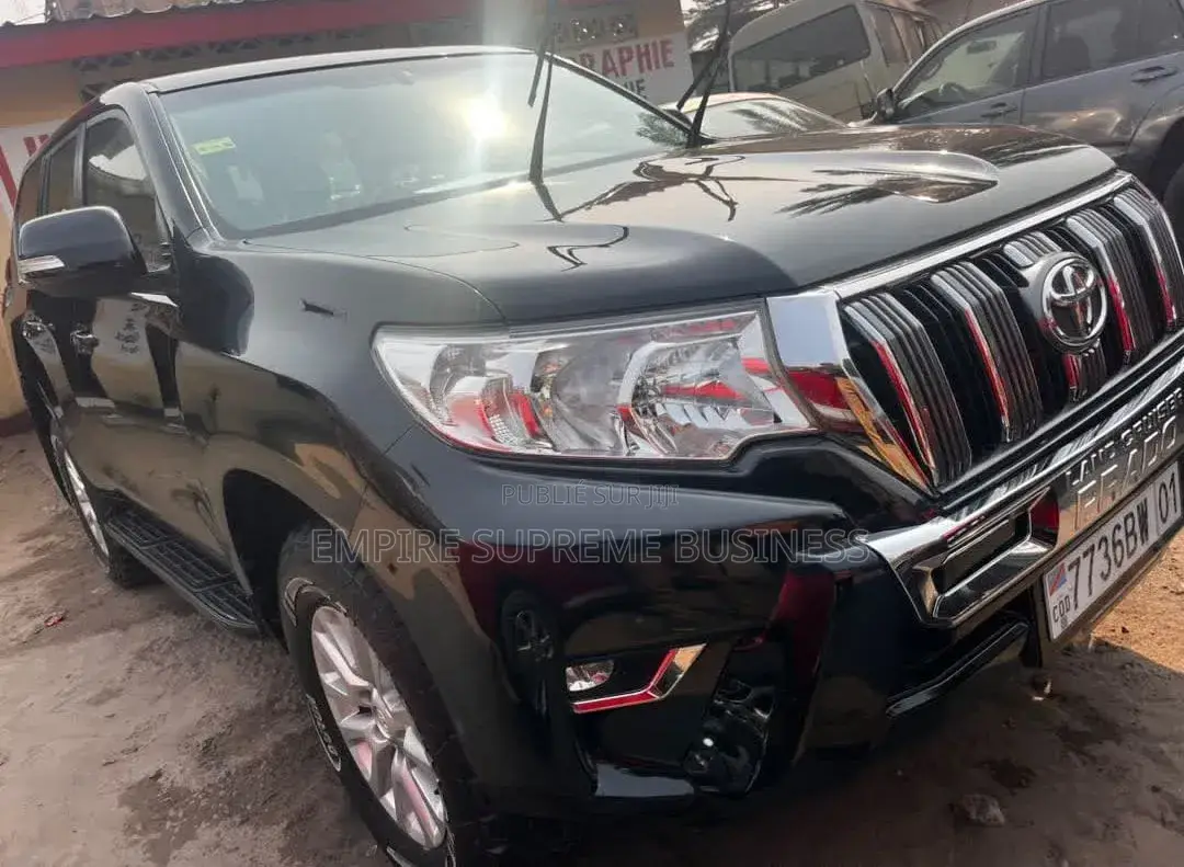 Toyota Land Cruiser Prado 2018 Noir