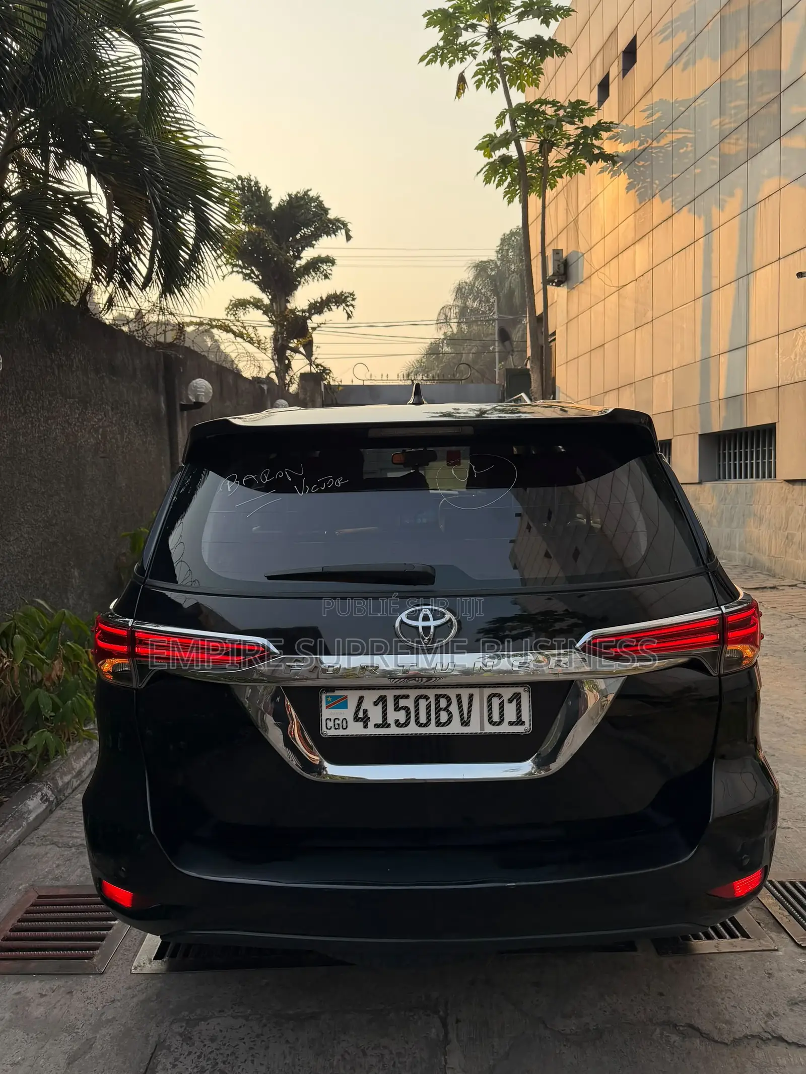 Toyota Fortuner 2017 Noir