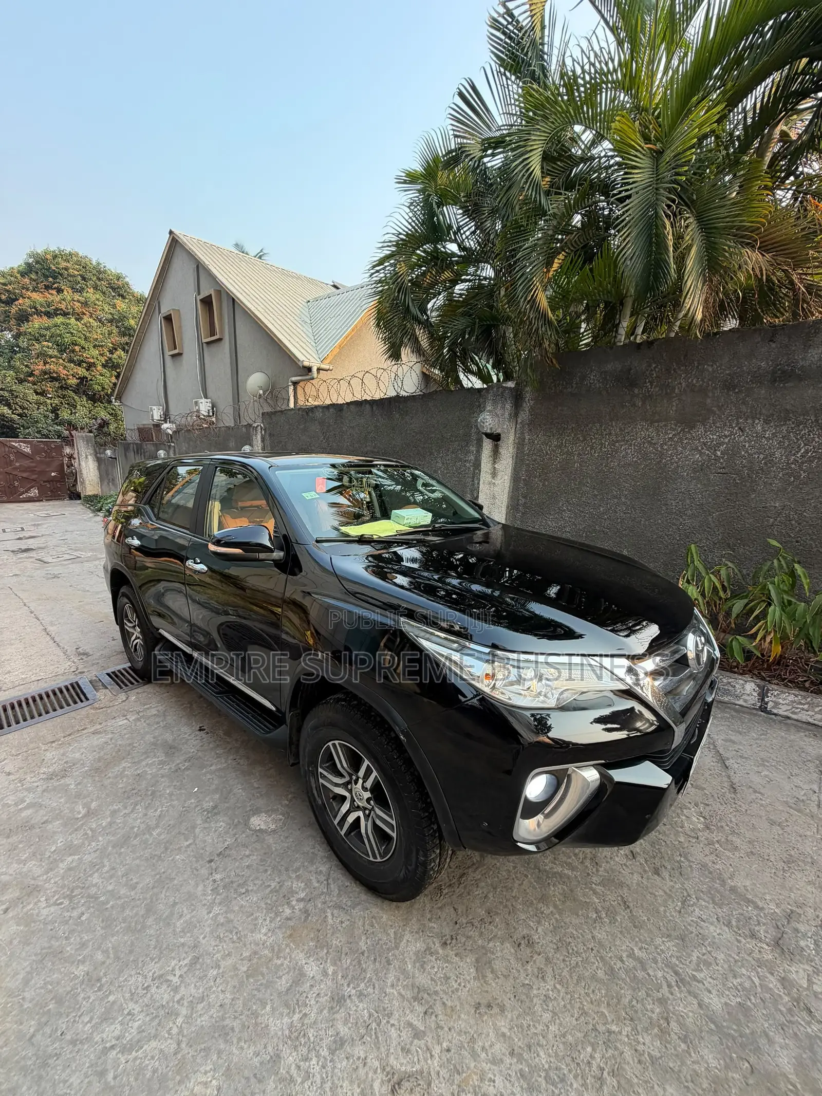 Toyota Fortuner 2017 Noir