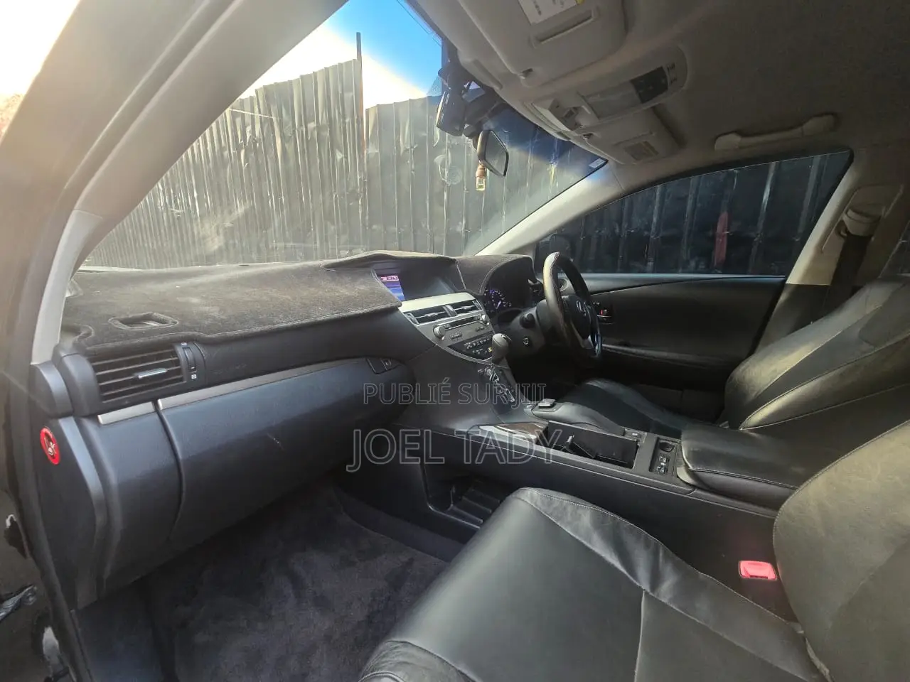 Lexus RX 2016 Noir