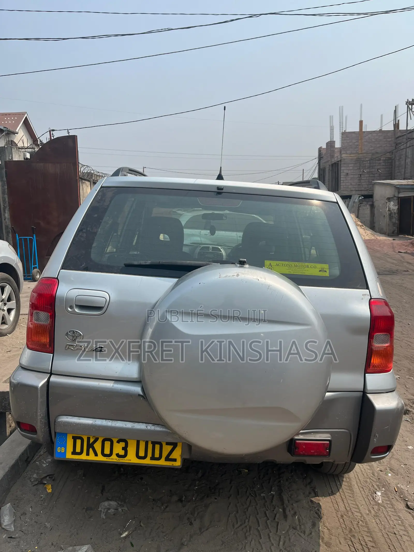Toyota Sous-verre 2003 Gris