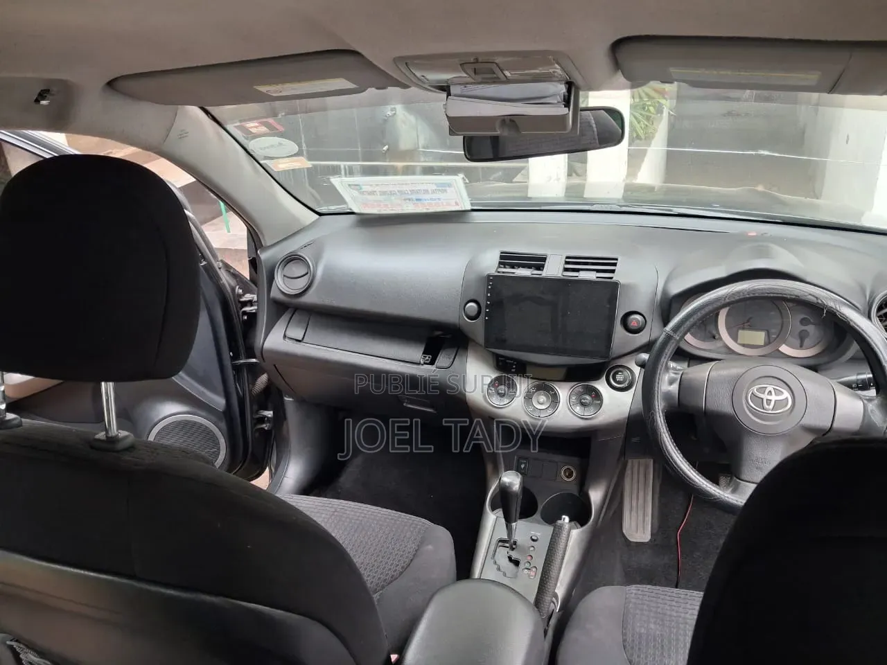 Toyota Vanguard 2007 Noir